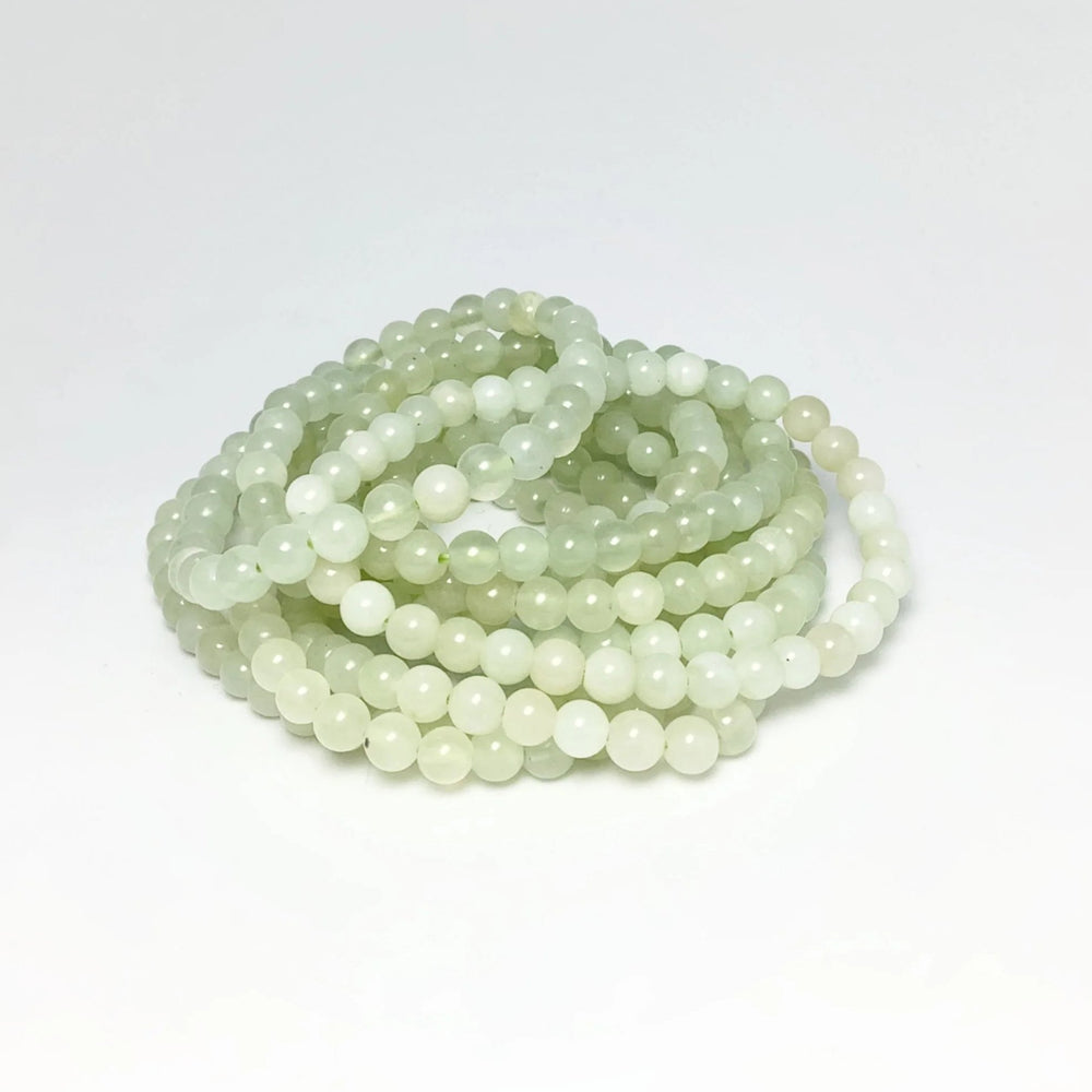 New Jade Beaded Bracelet