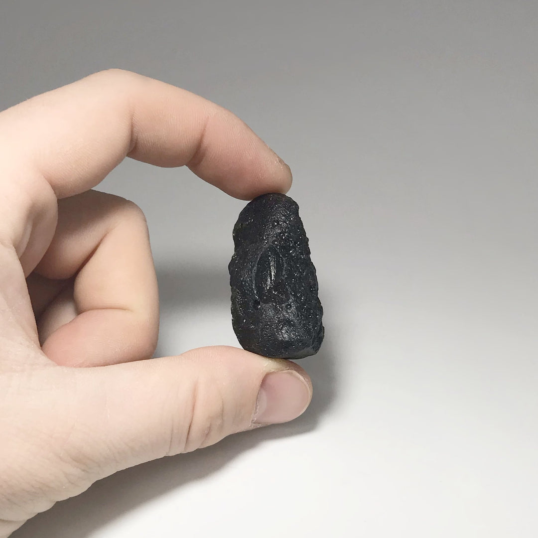 Black Tektite Specimen