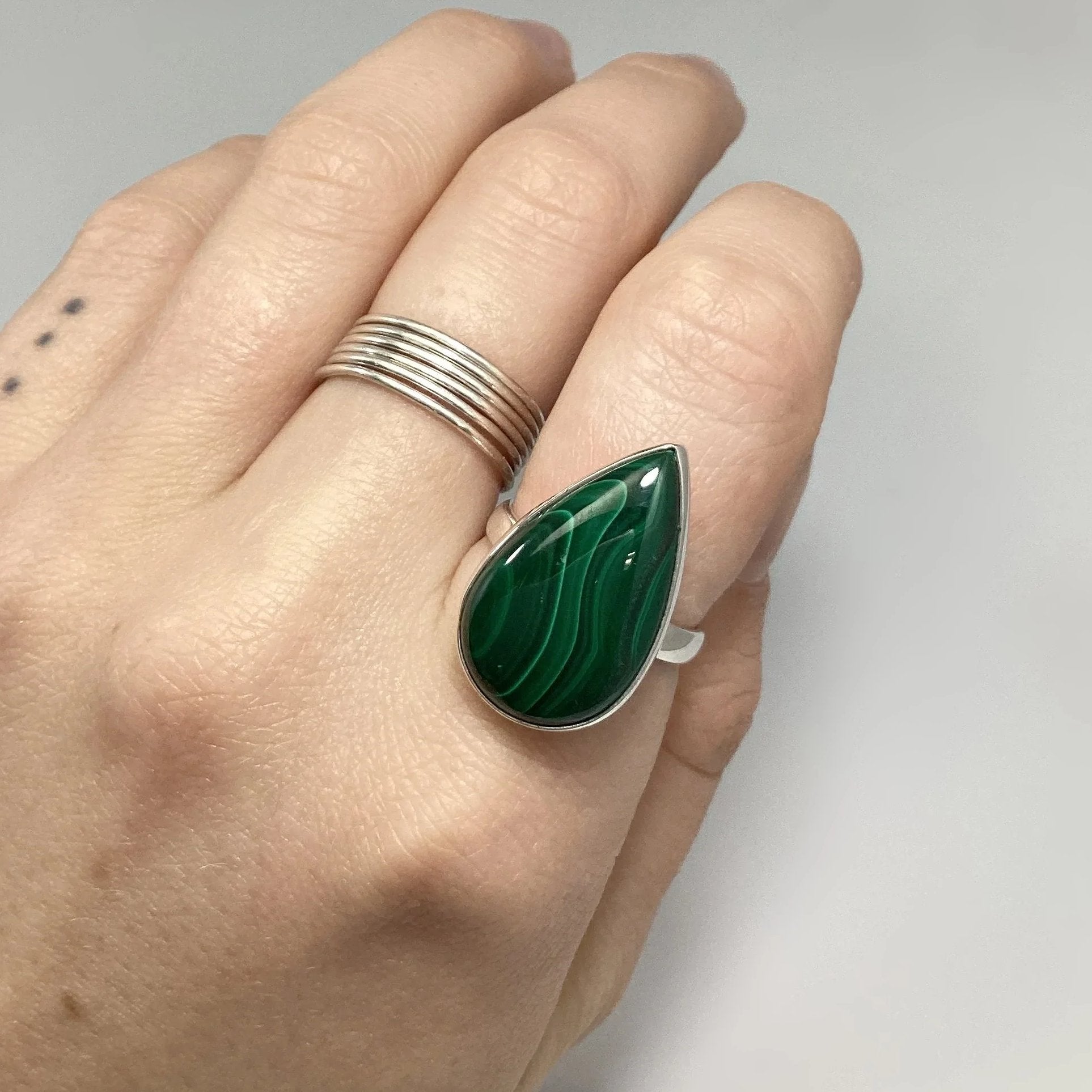 Malachite Ring