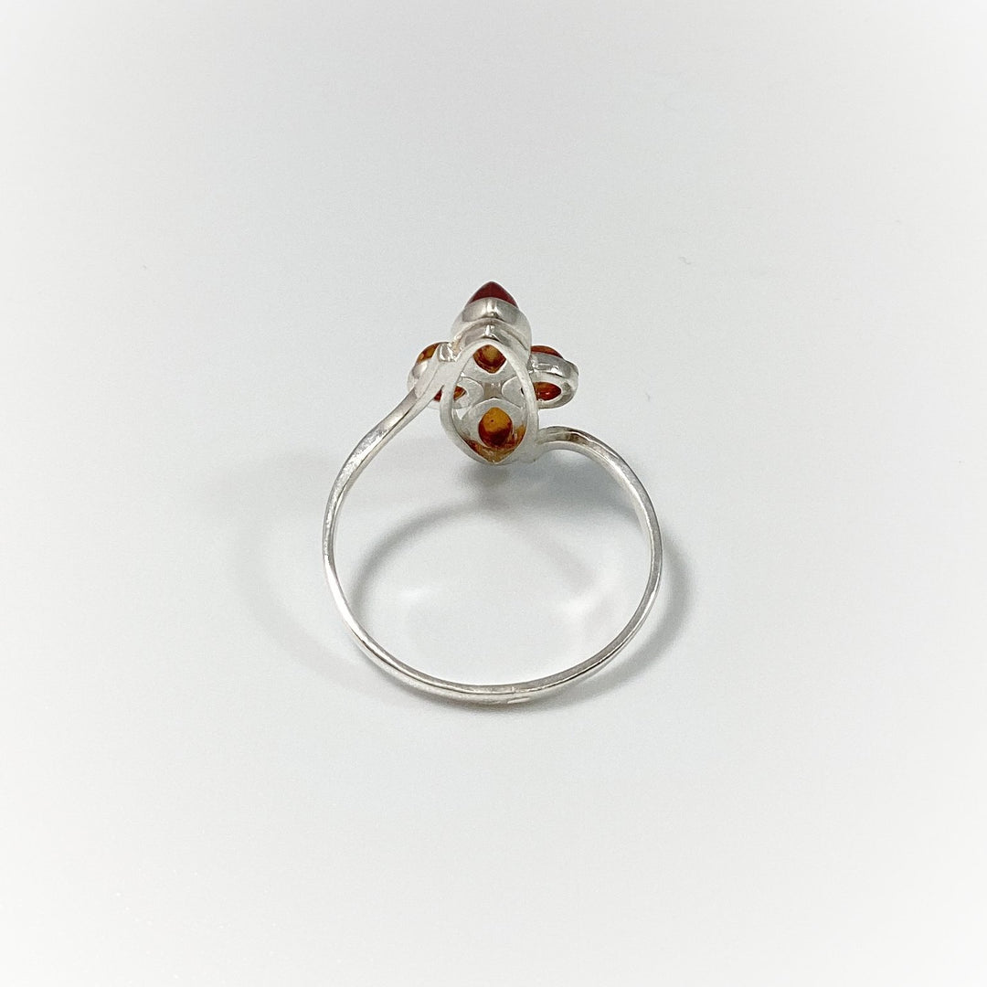 Cognac Amber Ring