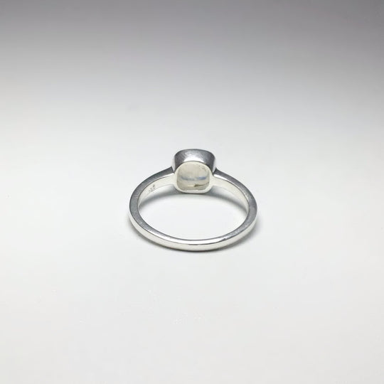 Rainbow Moonstone Ring