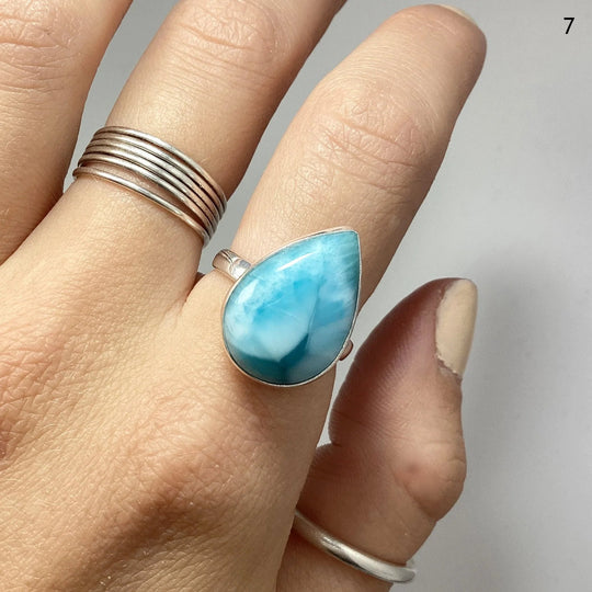 Larimar Ring at $159 Each