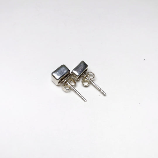 Smoky Quartz Stud Earrings