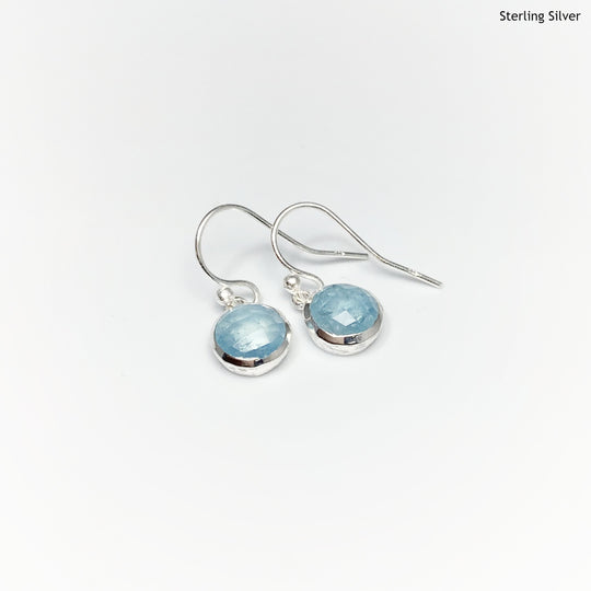 Aquamarine Dangle Earrings