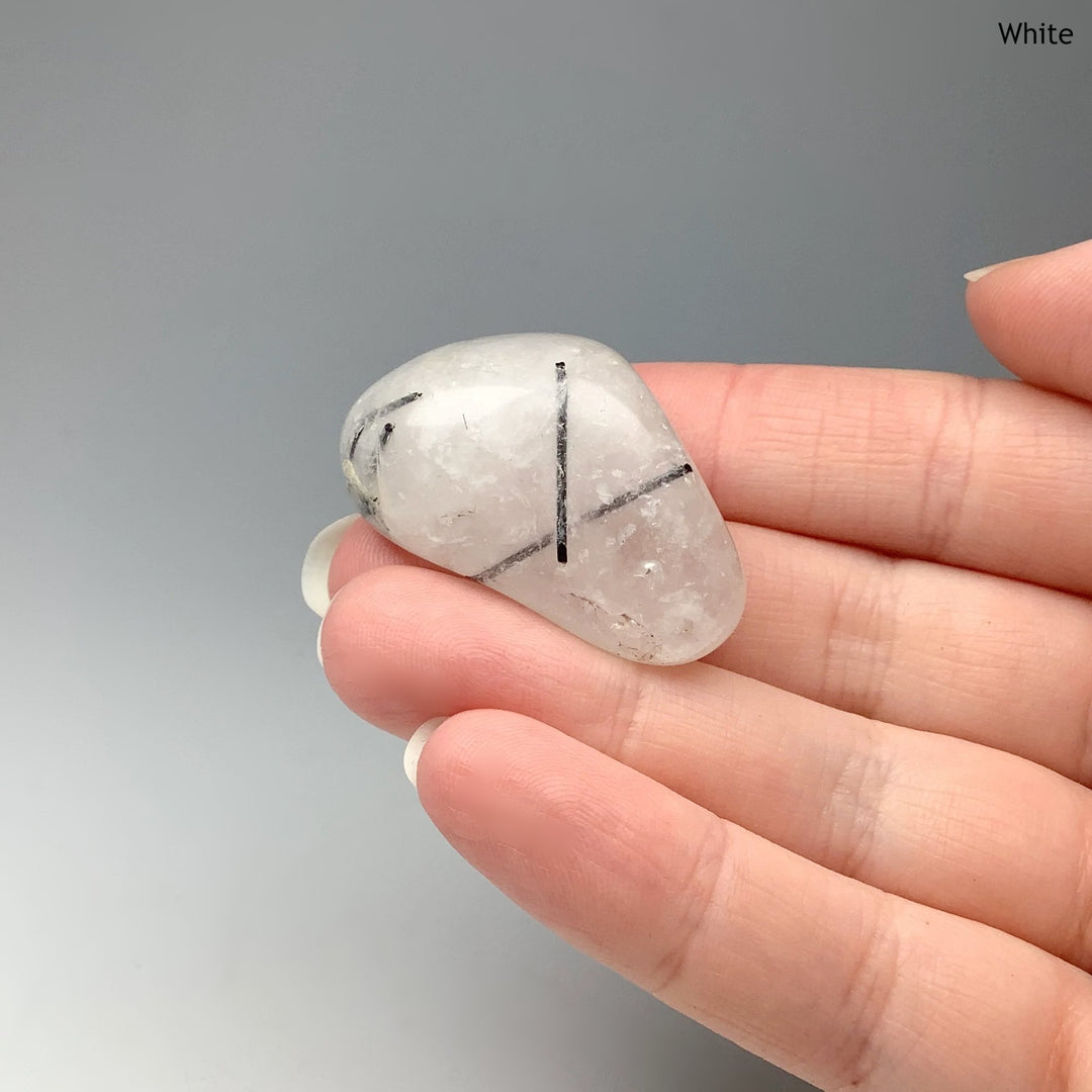 Tourmalated Quartz Tumble at $10 Each