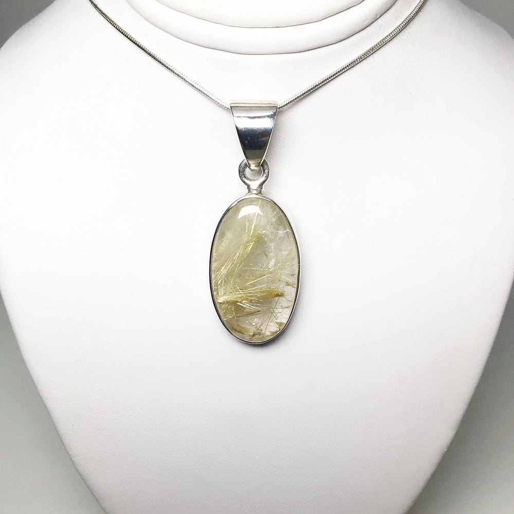 Rutilated Quartz Pendant