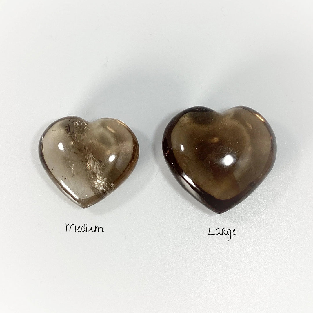 Smoky Quartz Heart