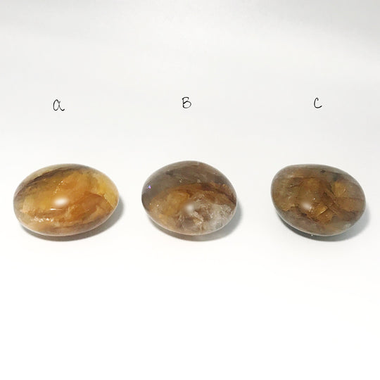 Dark Golden Hematoid Quartz Tumble at $29 Each