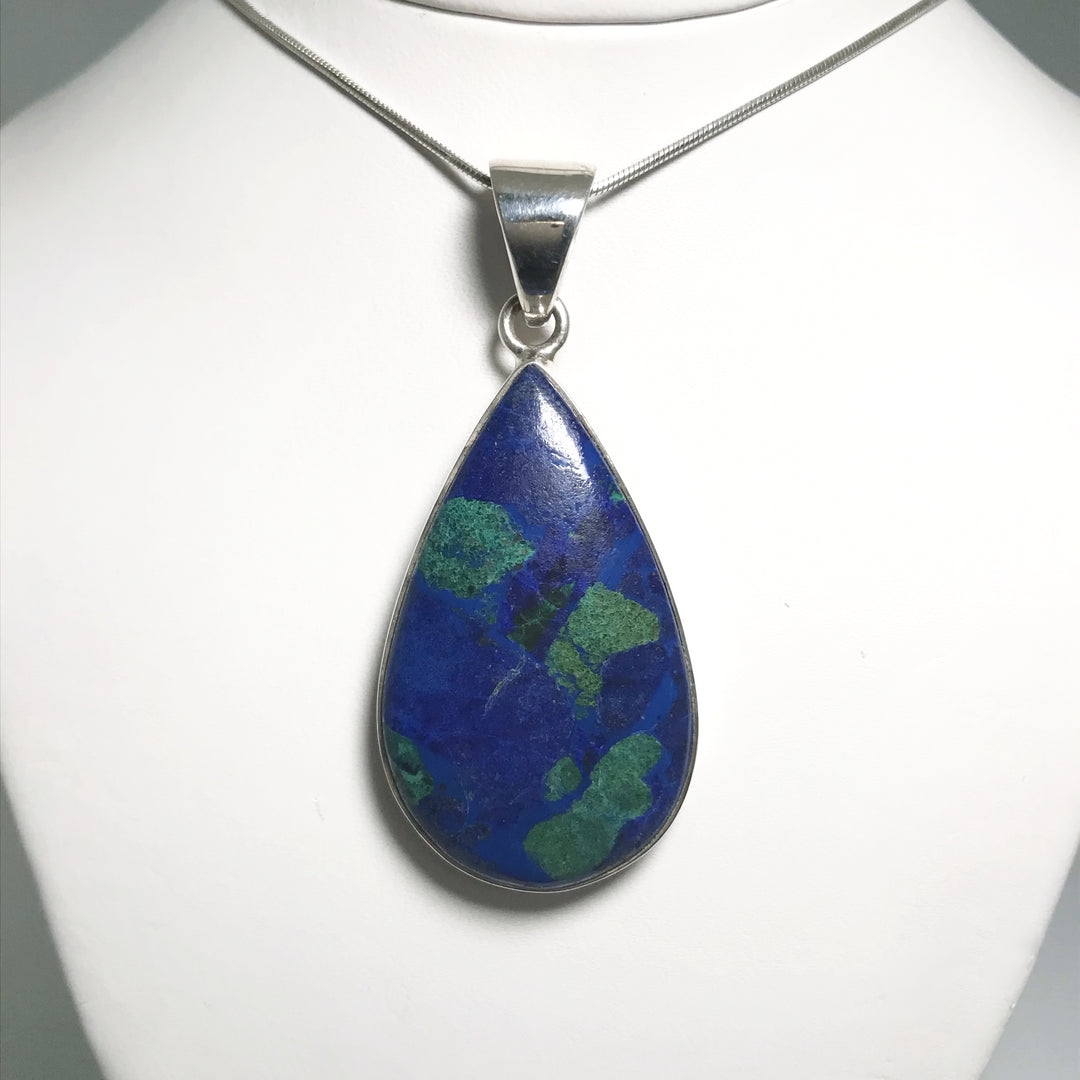 Azurite-Malachite Pendant