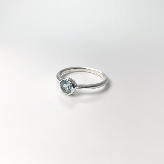 Blue Topaz Ring