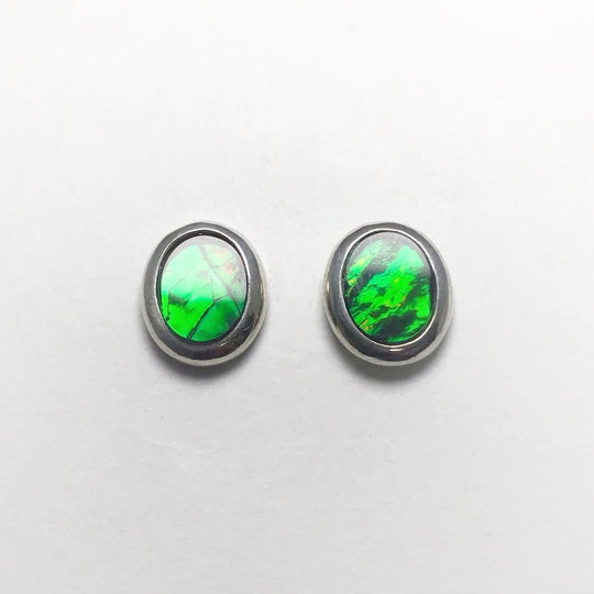 Alberta Ammolite Stud Earrings