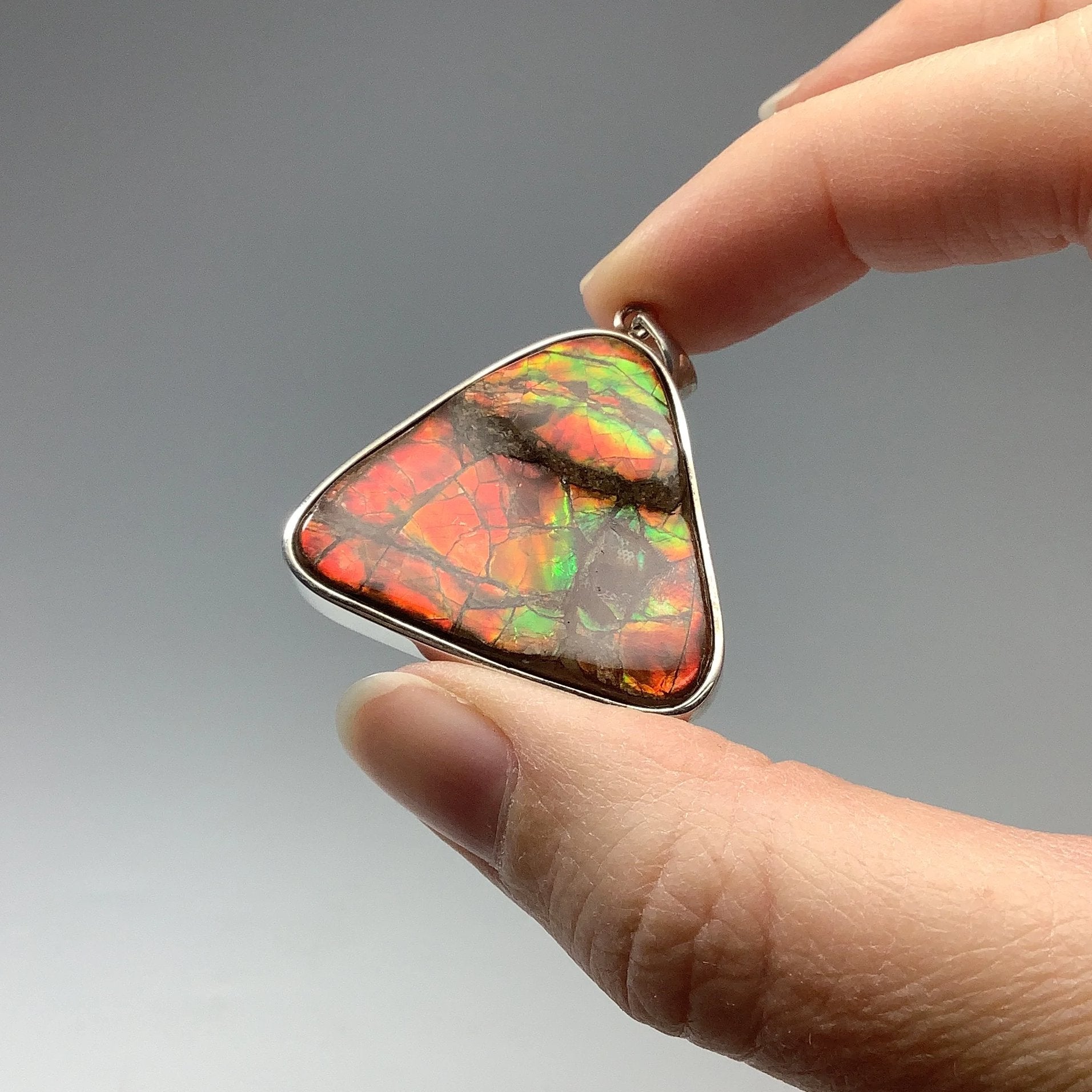 Alberta Ammolite Pendant