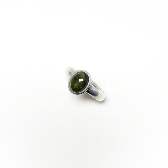 Green Tourmaline Ring