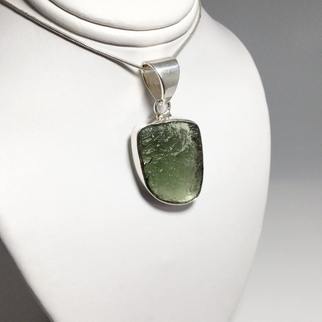 Moldavite Pendant