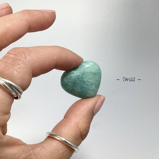 Amazonite Heart