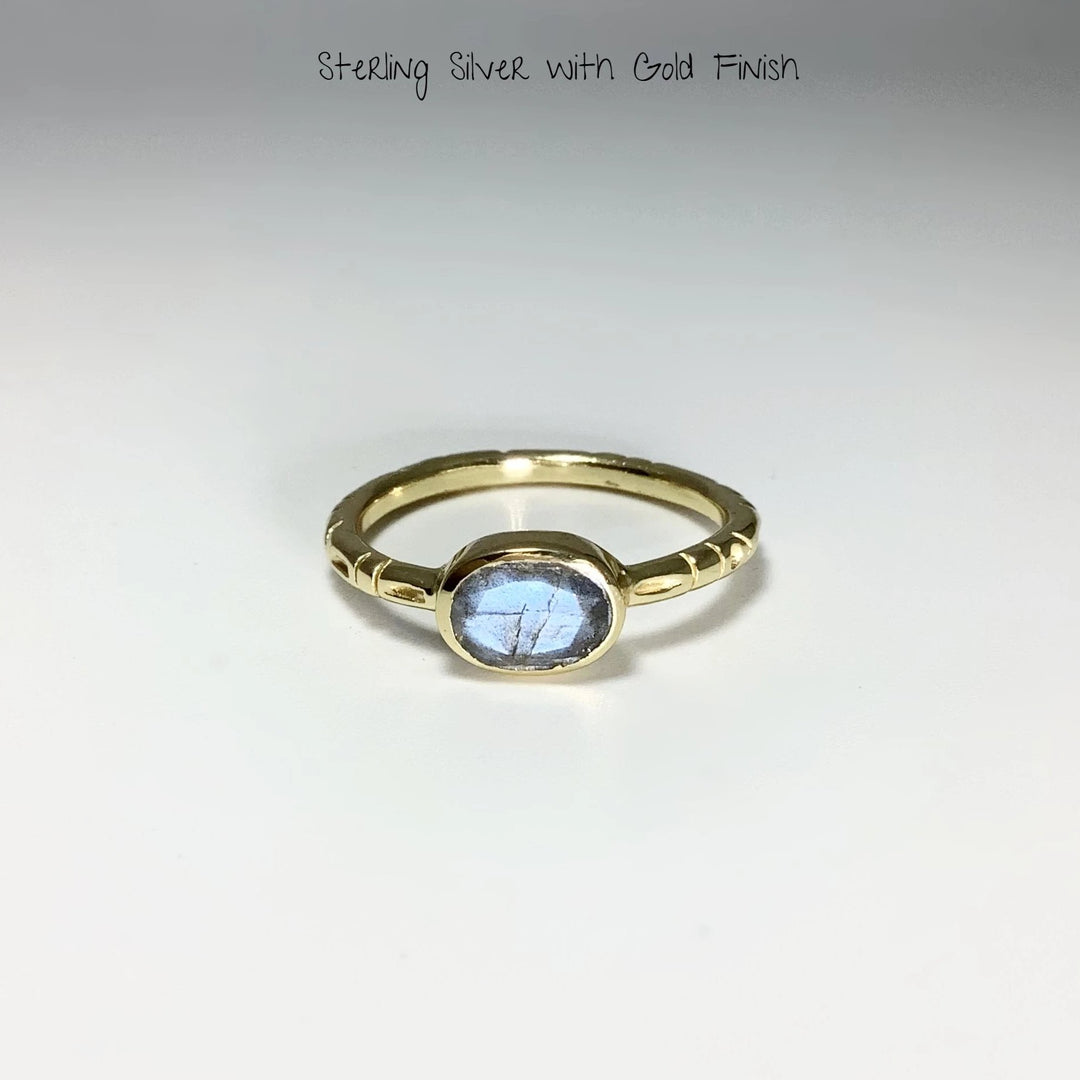 Labradorite Ring