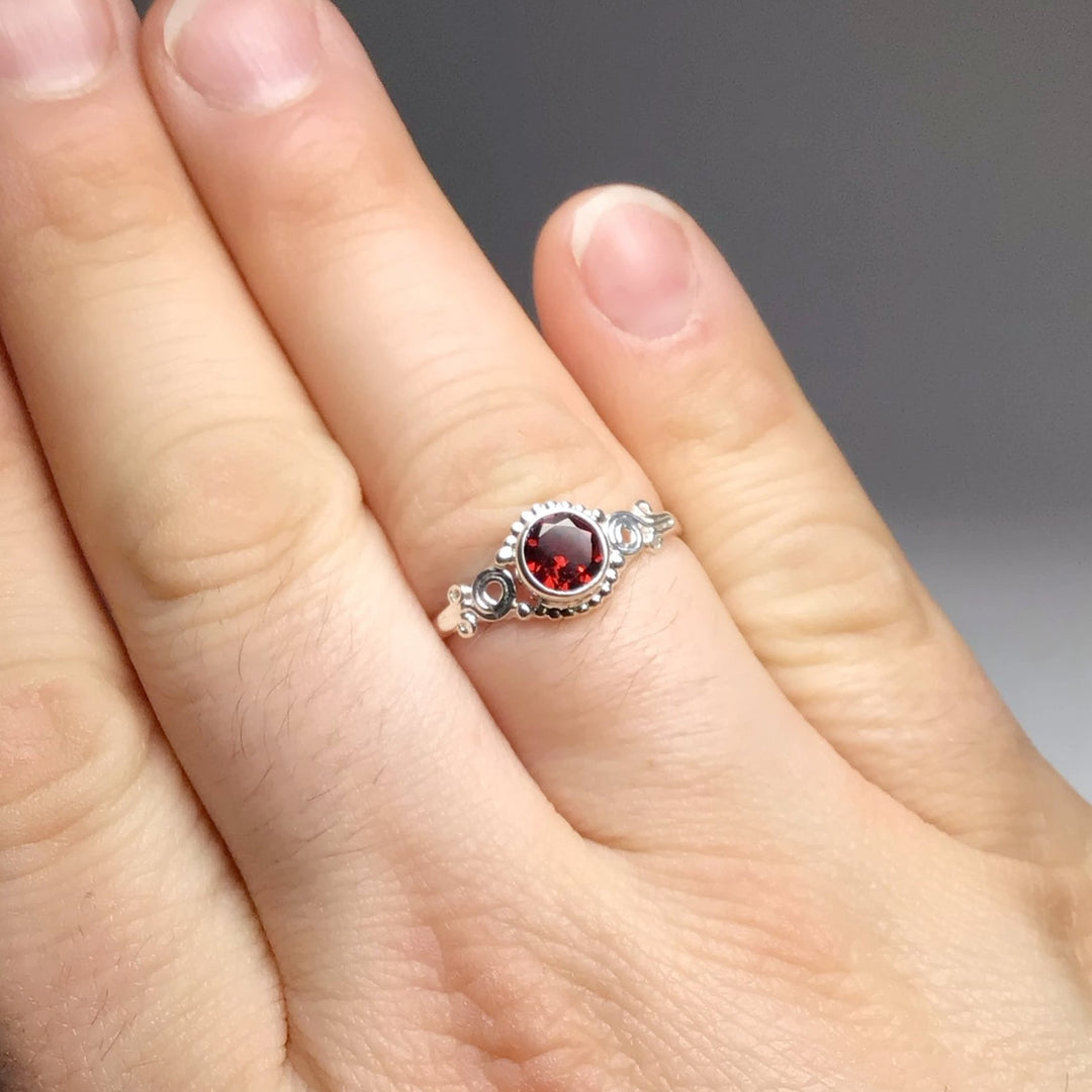 Garnet Ring