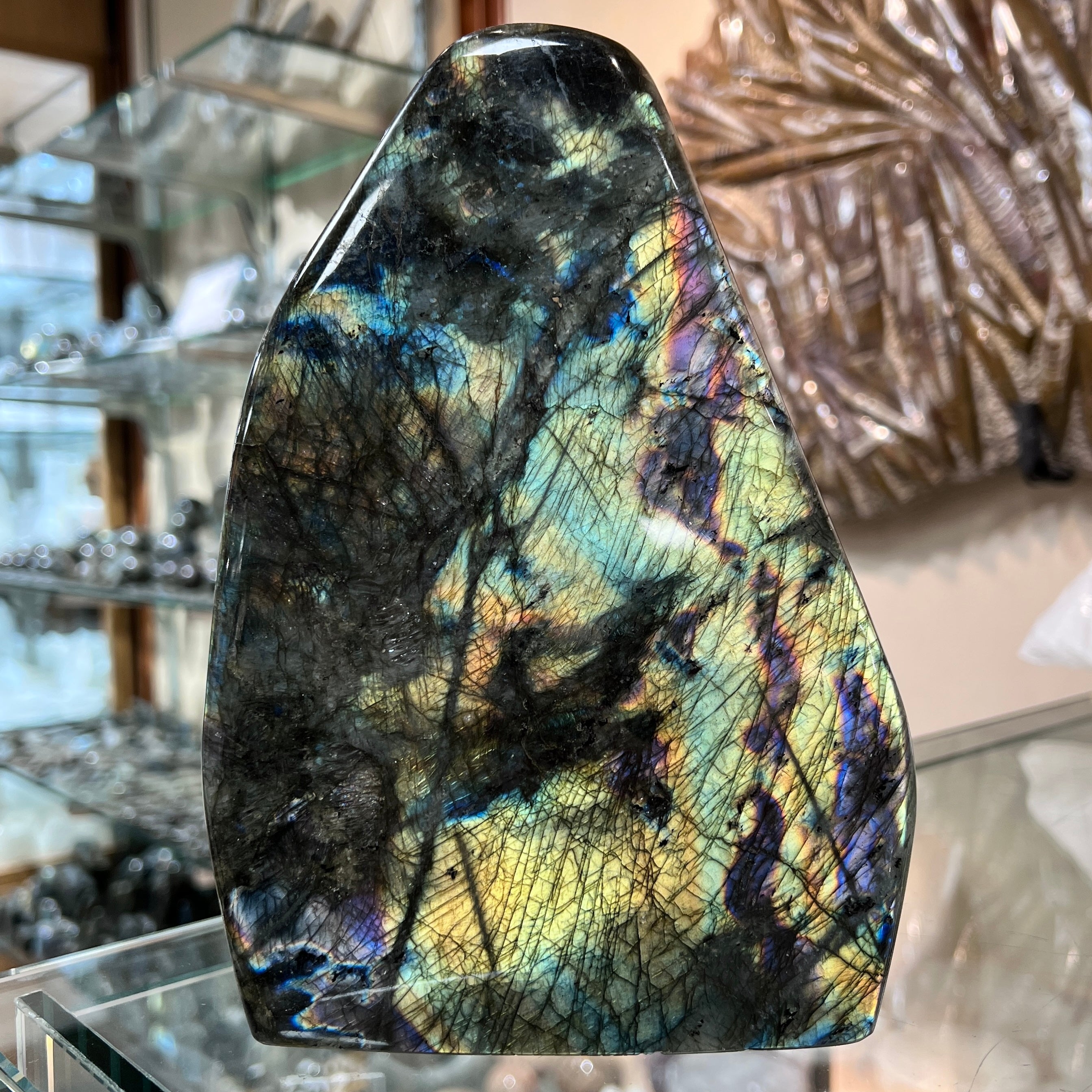 Labradorite Large Stand Up