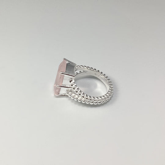 Rose Quartz Ring