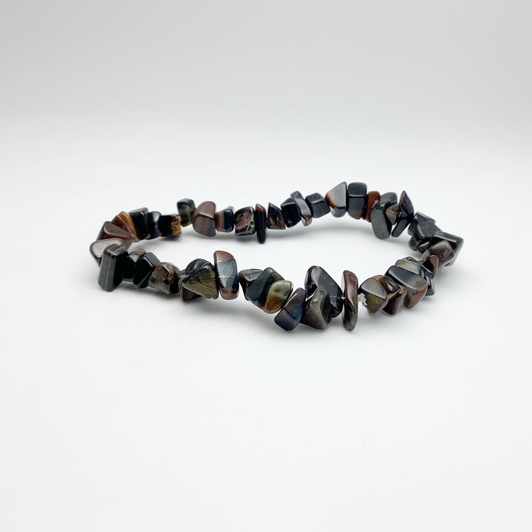 Tiger Eye Chip Beaded Bracelet