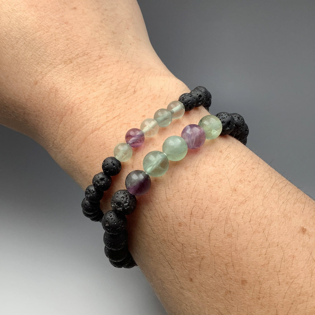 Fluorite Beaded Bracelet