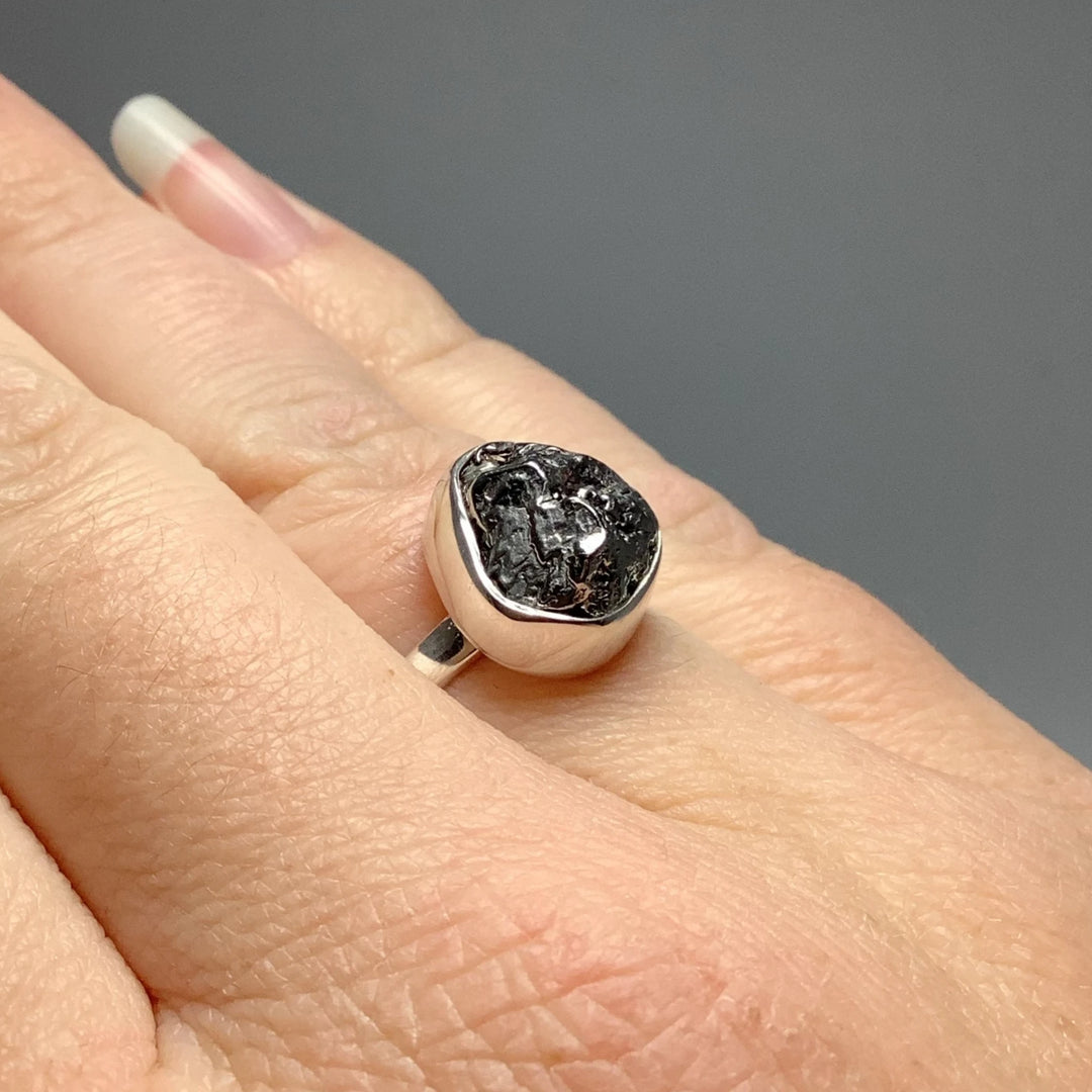 Campo Del Cielo Meteorite Ring