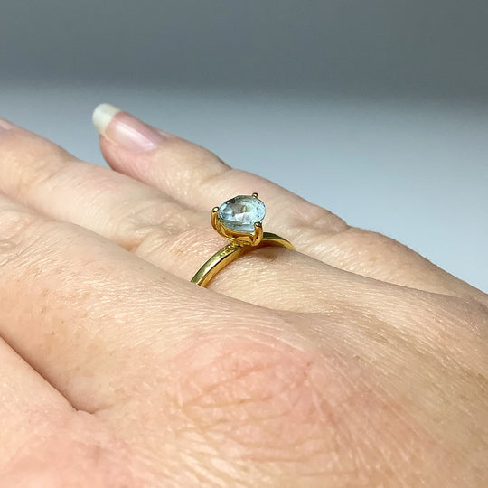 Blue Topaz Ring