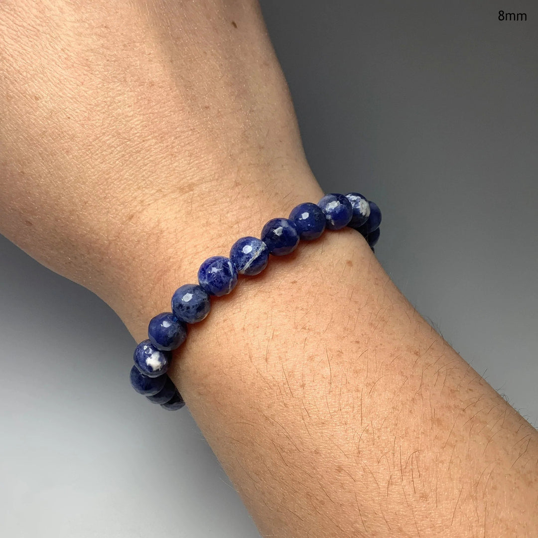 Sodalite Faceted Beaded Bracelet