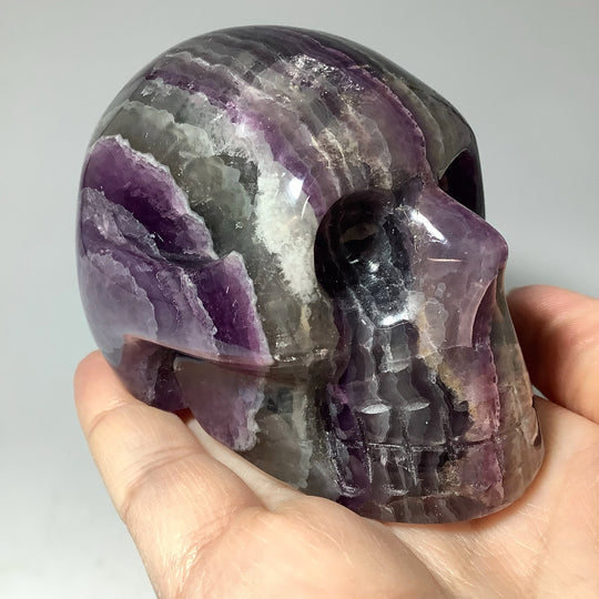 Carved Fluorite Skull