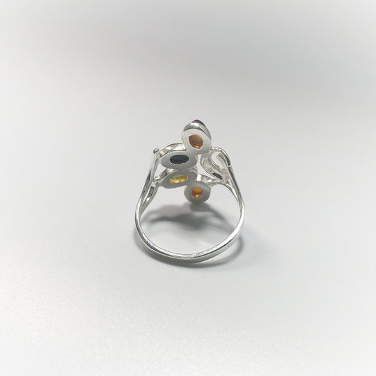 Mixed Amber Ring