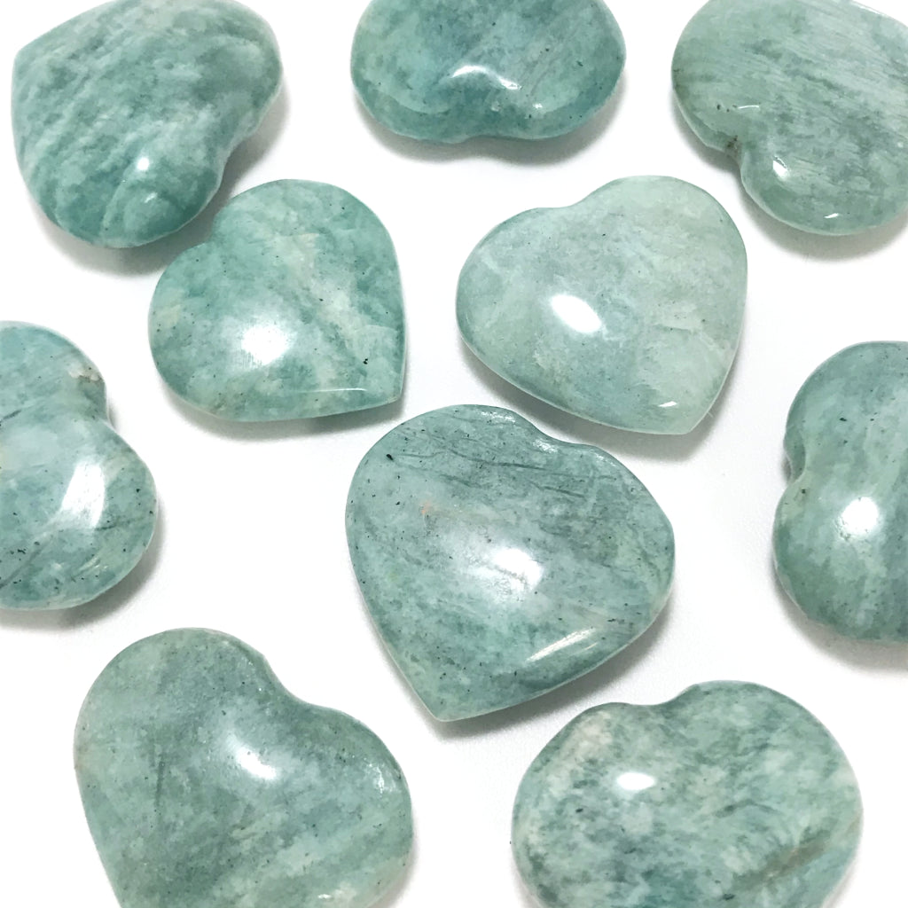 Amazonite Heart