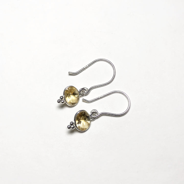 Citrine Dangle Earrings