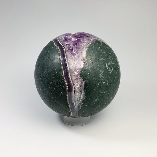 Amethyst Geode Sphere