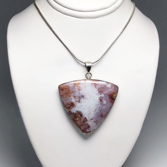 Crazy Lace Agate Pendant