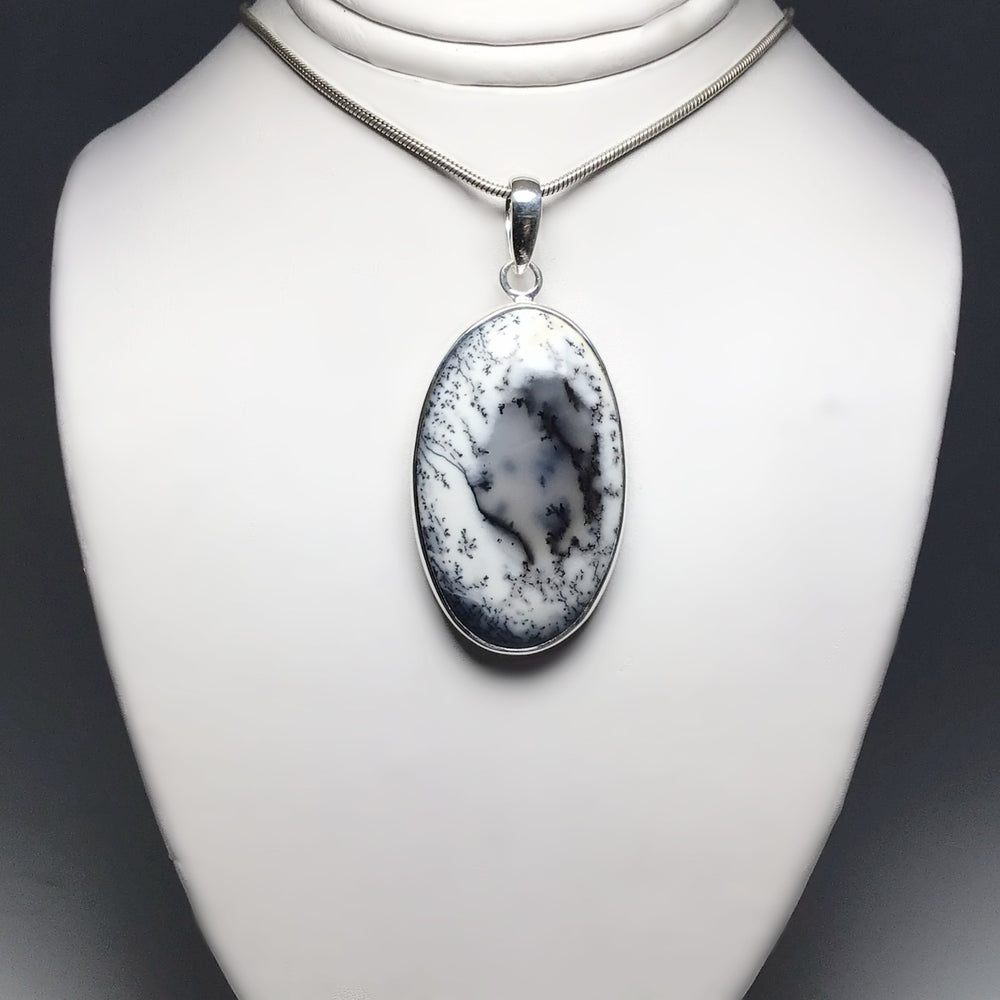 Dendritic Opal Pendant