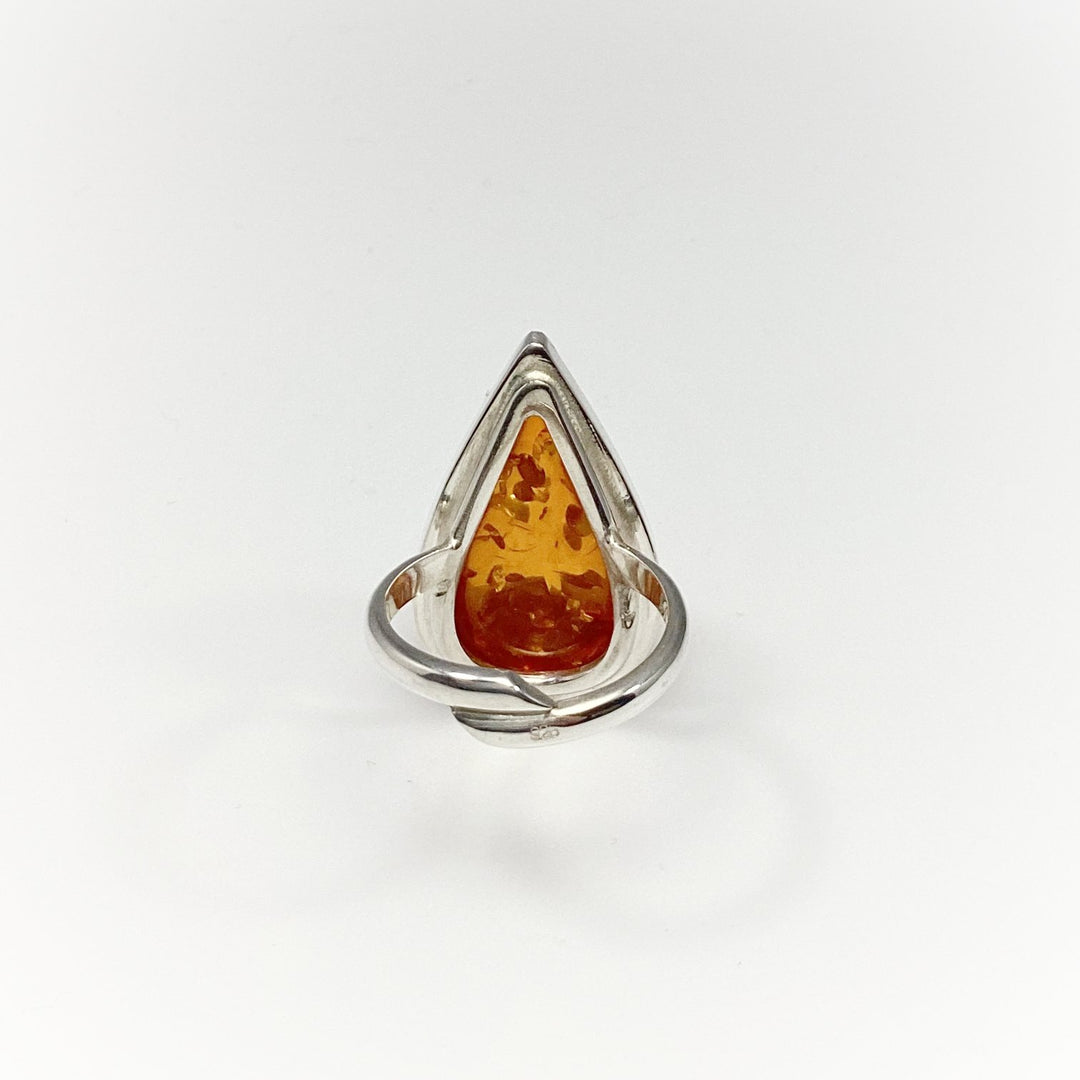 Cognac Amber Ring