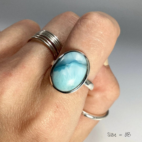 Larimar Ring