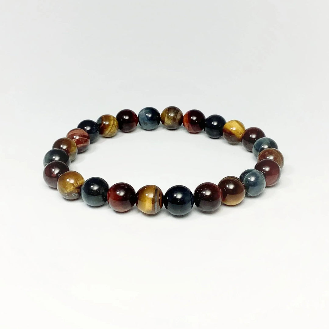 Mixed Tiger Eye Beaded Bracelet