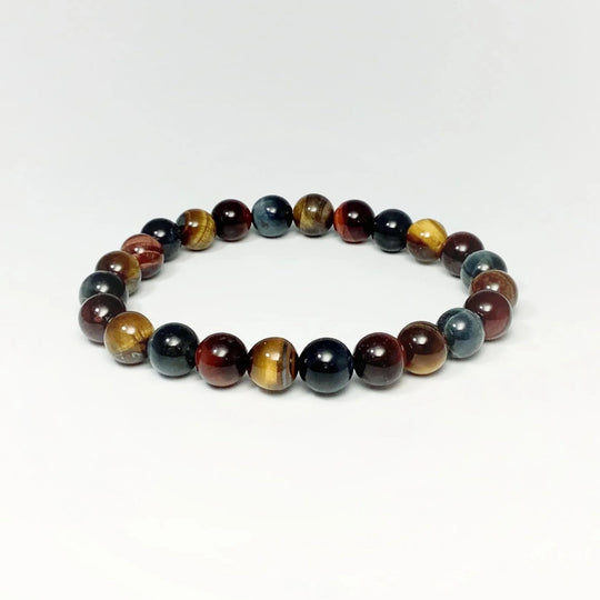 Mixed Tiger Eye Beaded Bracelet