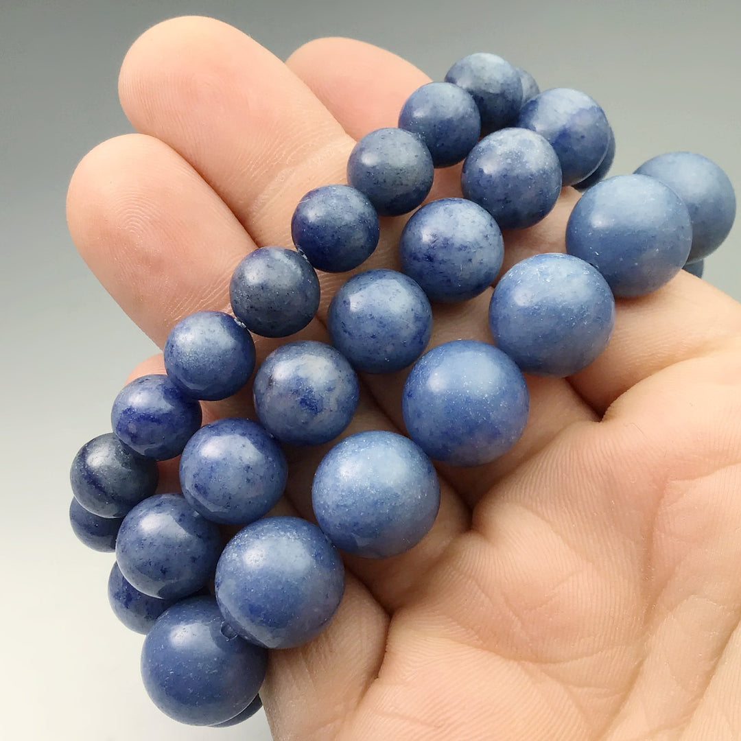 Blue Aventurine Beaded Bracelet