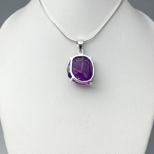 Raw Amethyst Pendant at $139 Each