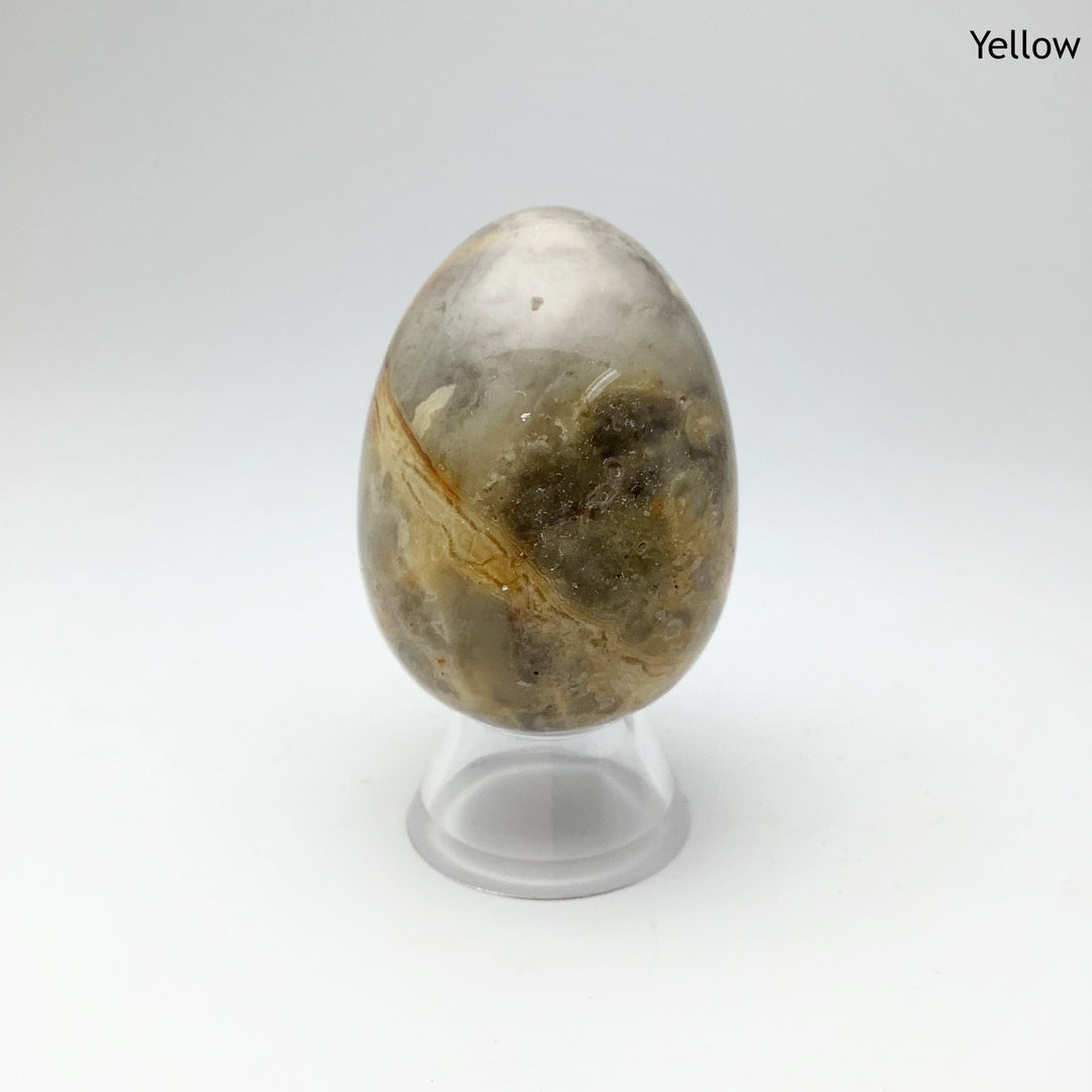 Crazy Lace Agate Egg