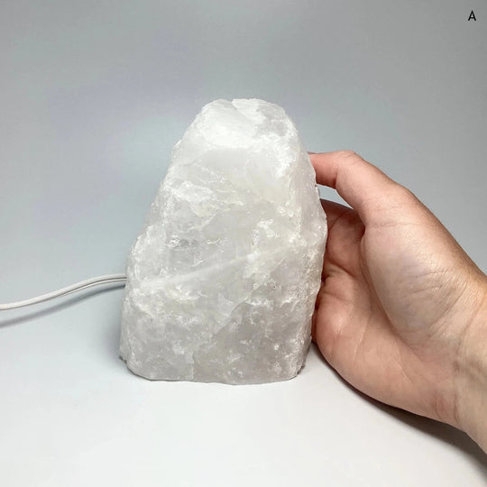 Rough Quartz Lamp