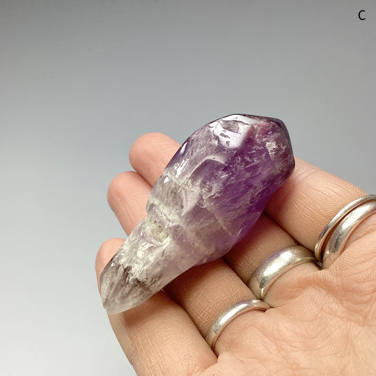 Shadow Chevron Amethyst Point