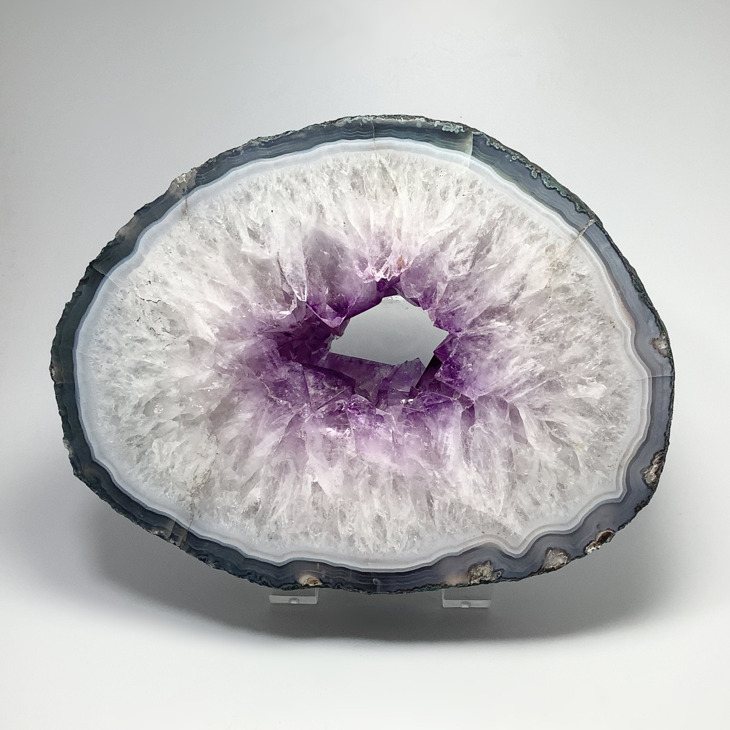 Amethyst Geode Slice