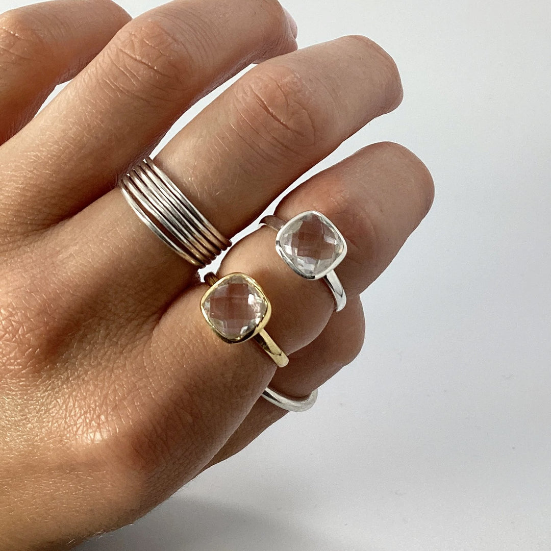 Clear Quartz Ring