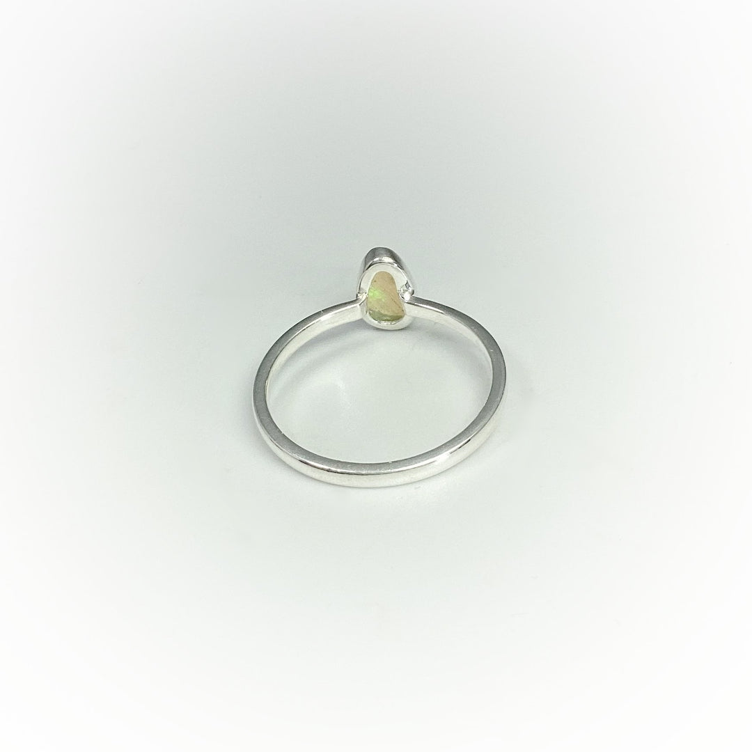 Ethiopian Fire Opal Ring