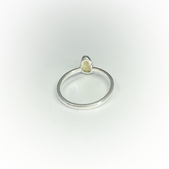 Ethiopian Fire Opal Ring