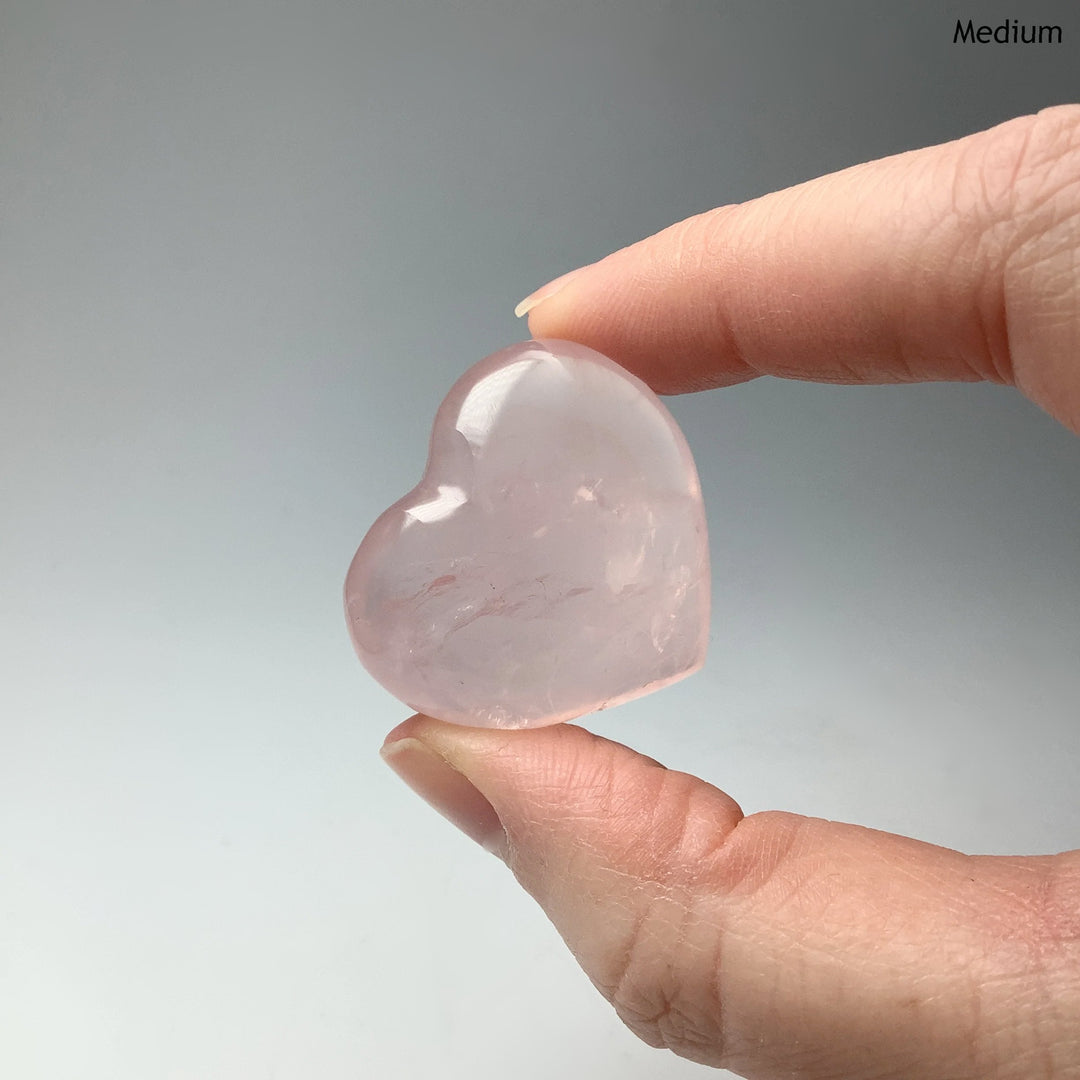 Rose Quartz Heart