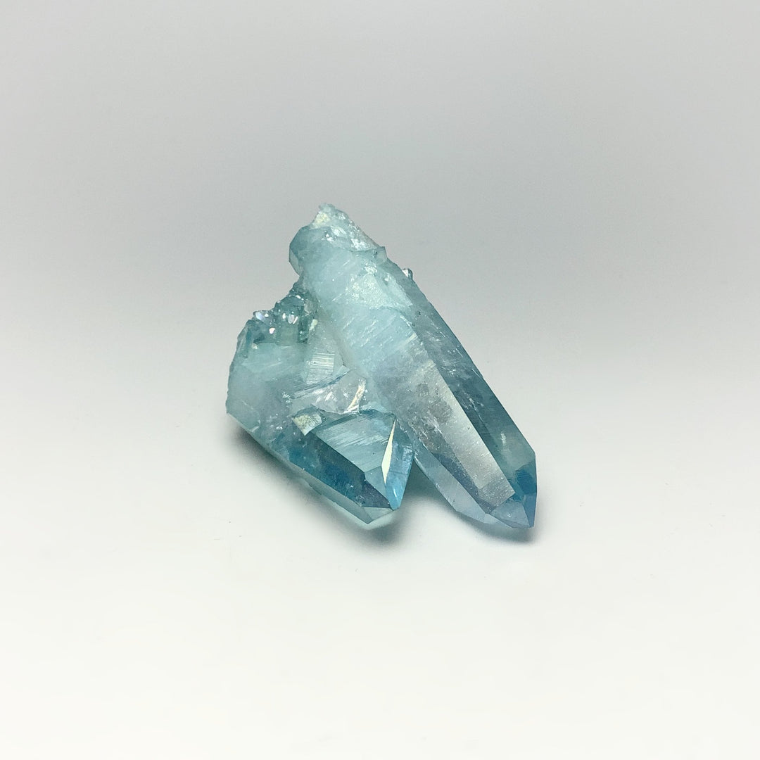 Aqua Aura Quartz Cluster